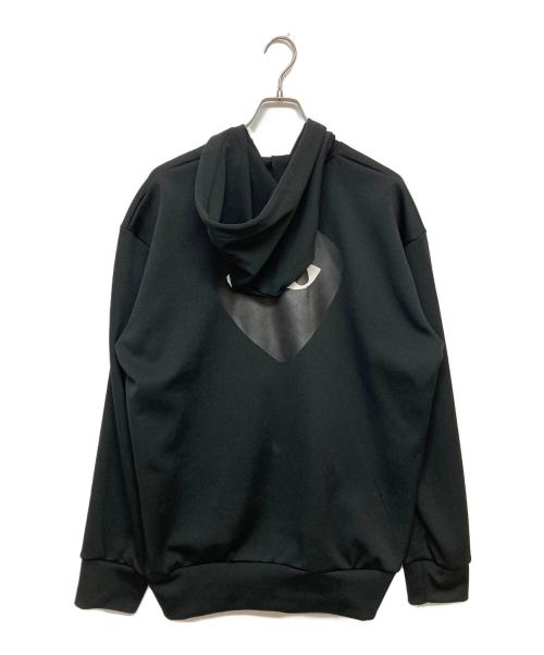 PLAY COMME des GARCONS（プレイコムデギャルソン）PLAY COMME des GARCONS (プレイコムデギャルソン) ジップパーカー　AX-T254 ブラック サイズ:SIZE XXLの古着・服飾アイテム