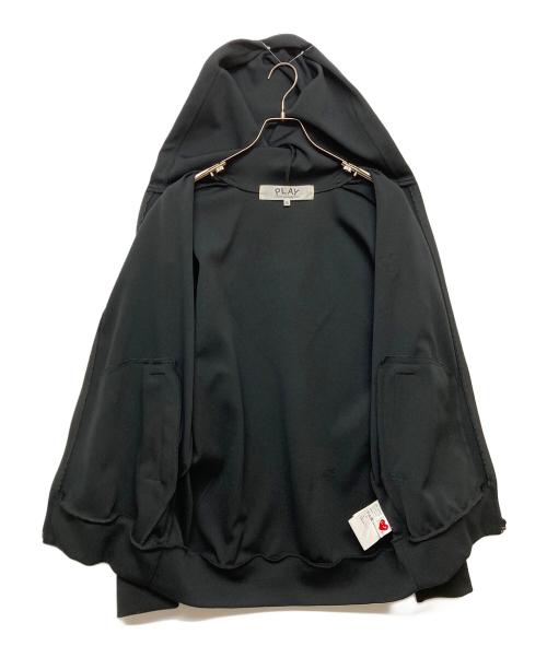 PLAY COMME des GARCONS（プレイコムデギャルソン）PLAY COMME des GARCONS (プレイコムデギャルソン) ジップパーカー　AX-T254 ブラック サイズ:SIZE XXLの古着・服飾アイテム