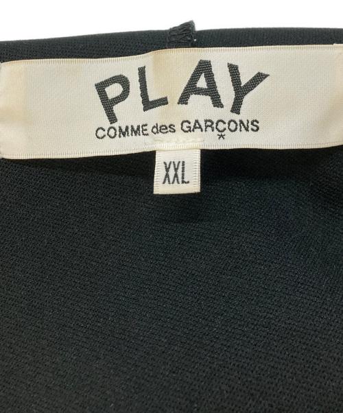 PLAY COMME des GARCONS（プレイコムデギャルソン）PLAY COMME des GARCONS (プレイコムデギャルソン) ジップパーカー　AX-T254 ブラック サイズ:SIZE XXLの古着・服飾アイテム
