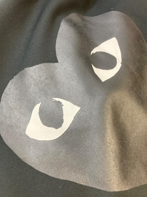PLAY COMME des GARCONS（プレイコムデギャルソン）PLAY COMME des GARCONS (プレイコムデギャルソン) ジップパーカー　AX-T254 ブラック サイズ:SIZE XXLの古着・服飾アイテム