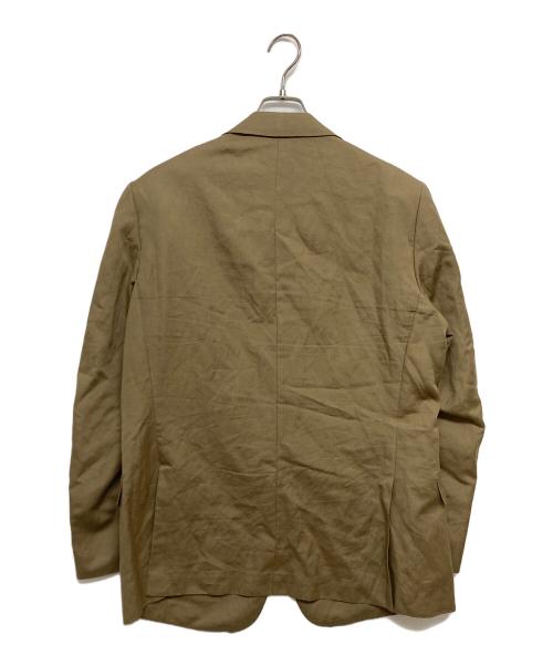 RALPH LAUREN Purple Label（ラルフ ローレン パープル レーベル）RALPH LAUREN Purple Label (ラルフ ローレン パープル レーベル) リネンブレンド2Bジャケット　798641253001 ベージュ サイズ:SIZE42Rの古着・服飾アイテム