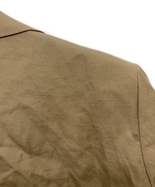 RALPH LAUREN Purple Label（ラルフ ローレン パープル レーベル）RALPH LAUREN Purple Label (ラルフ ローレン パープル レーベル) リネンブレンド2Bジャケット　798641253001 ベージュ サイズ:SIZE42Rの古着・服飾アイテム