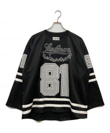 LASTMAN（ラストマン）の古着「JERSEY GAME SHIRTS　251LM-CT03」｜ブラック