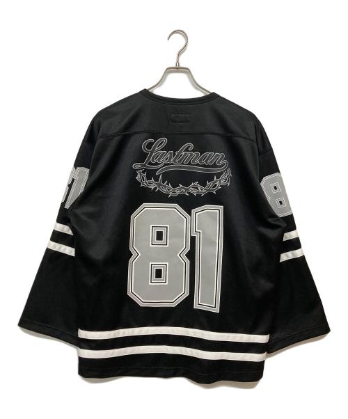 LASTMAN（ラストマン）LASTMAN (ラストマン) JERSEY GAME SHIRTS　251LM-CT03 ブラック サイズ:SIZE Mの古着・服飾アイテム