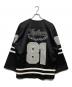LASTMAN (ラストマン) JERSEY GAME SHIRTS　251LM-CT03 ブラック サイズ:SIZE M：23000円