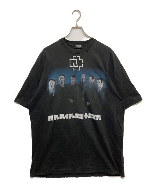 BALENCIAGA（バレンシアガ）BALENCIAGA (バレンシアガ) Rammstein Tee ブラック サイズ:SIZE Sの古着・服飾アイテム