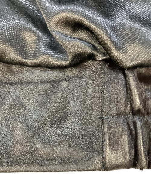 NO MAINTENANCE（ノーメンテナンス）NO MAINTENANCE (ノーメンテナンス) Aero Cow Fur Leather Jacket ブラック サイズ:SIZE Mの古着・服飾アイテム