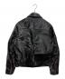 NO MAINTENANCE (ノーメンテナンス) Aero Cow Fur Leather Jacket ブラック サイズ:SIZE M：50000円
