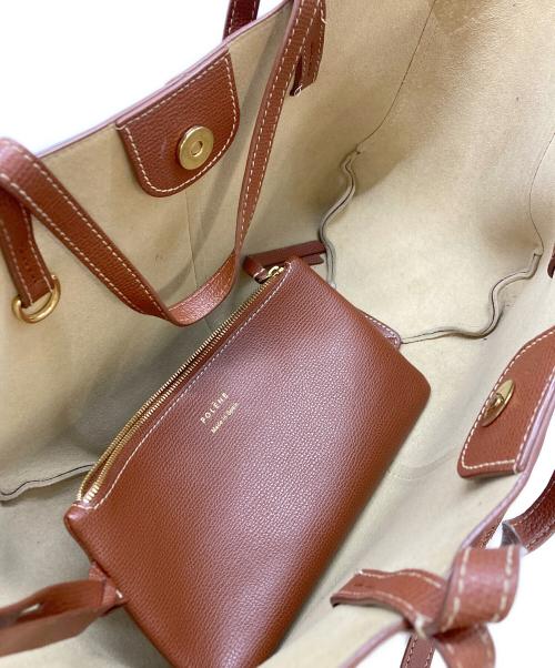 POLENE（ポレーヌ）POLENE (ポレーヌ) ショルダーバッグ ブラウン サイズ:実寸サイズをご参照くださいの古着・服飾アイテム
