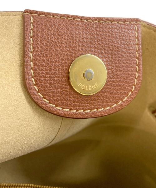 POLENE（ポレーヌ）POLENE (ポレーヌ) ショルダーバッグ ブラウン サイズ:実寸サイズをご参照くださいの古着・服飾アイテム