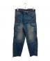 RRL（ダブルアールエル）の古着「キルテッド デニム カーゴ パンツ/Quilted Denim Cargo Pant　100094148」｜インディゴ