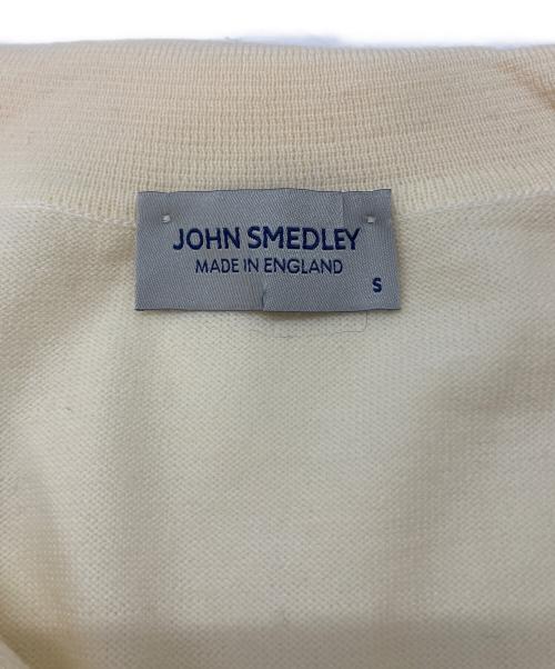 JOHN SMEDLEY（ジョンスメドレー）JOHN SMEDLEY (ジョンスメドレー) スキッパーニットポロシャツ　A4611 スノーホワイト サイズ:SIZE S 未使用品の古着・服飾アイテム