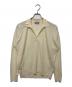 JOHN SMEDLEY（ジョンスメドレー）の古着「スキッパーニットポロシャツ　A4611」｜スノーホワイト