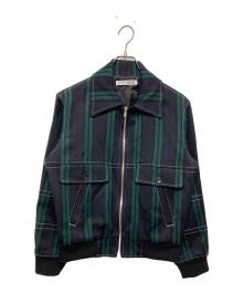 TTT MSW（ティー）の古着「ウールジャケット　ttt-2017aw-top-001」｜ネイビー
