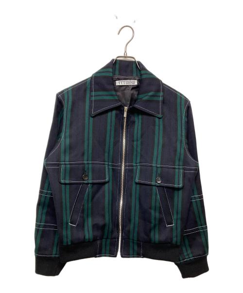 TTT MSW（ティー）TTT MSW (ティー) ウールジャケット　ttt-2017aw-top-001 ネイビー サイズ:SIZE Sの古着・服飾アイテム