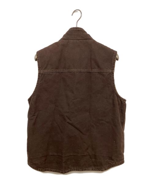 CarHartt（カーハート）CarHartt (カーハート) ダックベスト　V33 DKB ブラウン サイズ:SIZE Mの古着・服飾アイテム