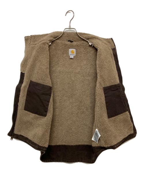 CarHartt（カーハート）CarHartt (カーハート) ダックベスト　V33 DKB ブラウン サイズ:SIZE Mの古着・服飾アイテム