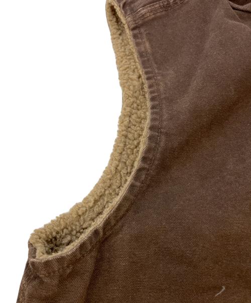 CarHartt（カーハート）CarHartt (カーハート) ダックベスト　V33 DKB ブラウン サイズ:SIZE Mの古着・服飾アイテム