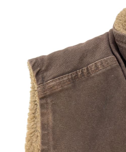 CarHartt（カーハート）CarHartt (カーハート) ダックベスト　V33 DKB ブラウン サイズ:SIZE Mの古着・服飾アイテム