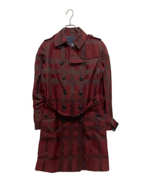 BURBERRY LONDON（バーバリーロンドン）BURBERRY LONDON (バーバリーロンドン) コート ボルドー サイズ:SIZE38の古着・服飾アイテム