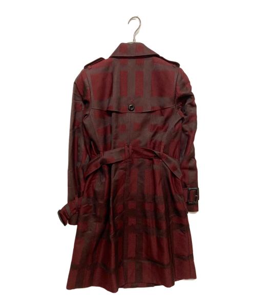 BURBERRY LONDON（バーバリーロンドン）BURBERRY LONDON (バーバリーロンドン) コート ボルドー サイズ:SIZE38の古着・服飾アイテム