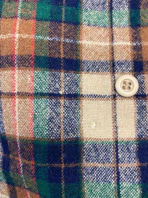 PENDLETON（ペンドルトン）PENDLETON (ペンドルトン) ウールシャツ ブラウン サイズ:SIZE Lの古着・服飾アイテム