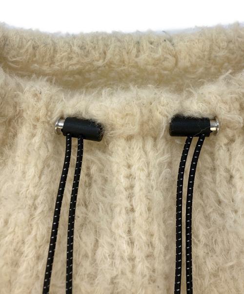kota gushiken（コウタグシケン）kota gushiken (コウタグシケン) Sporty Moco Knit Anorak Pullover ベージュ サイズ:SIZE2の古着・服飾アイテム