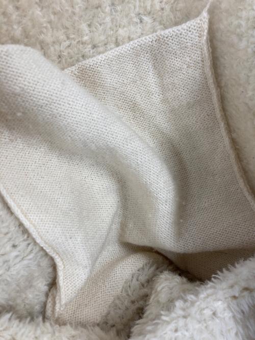 kota gushiken（コウタグシケン）kota gushiken (コウタグシケン) Sporty Moco Knit Anorak Pullover ベージュ サイズ:SIZE2の古着・服飾アイテム