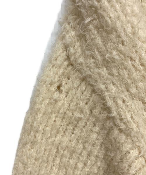 kota gushiken（コウタグシケン）kota gushiken (コウタグシケン) Sporty Moco Knit Anorak Pullover ベージュ サイズ:SIZE2の古着・服飾アイテム