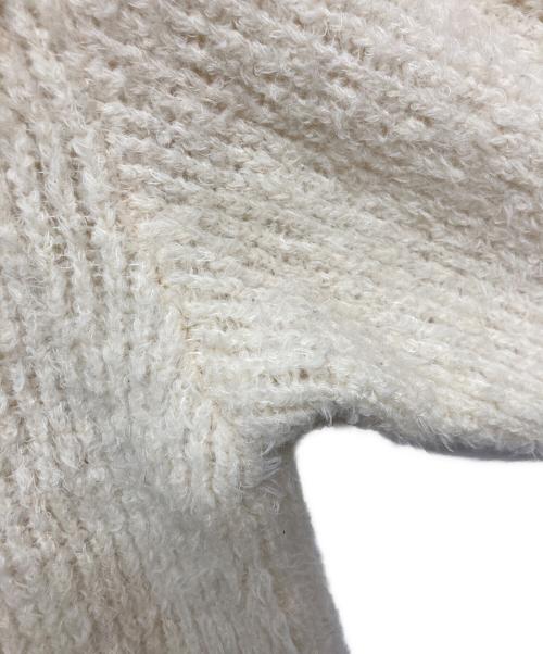 kota gushiken（コウタグシケン）kota gushiken (コウタグシケン) Sporty Moco Knit Anorak Pullover ベージュ サイズ:SIZE2の古着・服飾アイテム