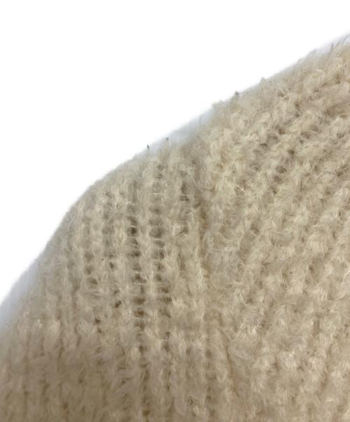 kota gushiken（コウタグシケン）kota gushiken (コウタグシケン) Sporty Moco Knit Anorak Pullover ベージュ サイズ:SIZE2の古着・服飾アイテム