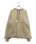 kota gushiken（コウタグシケン）の古着「Sporty Moco Knit Anorak Pullover」｜ベージュ