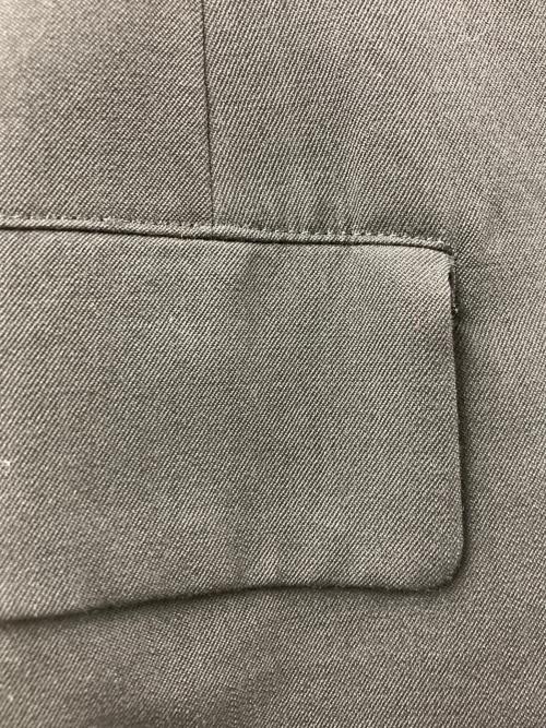 Y's（ワイズ）Y's (ワイズ) 袖切替 ウールギャバ テーラード　ML-J17-100ジャケット ブラック サイズ:SIZE 2の古着・服飾アイテム