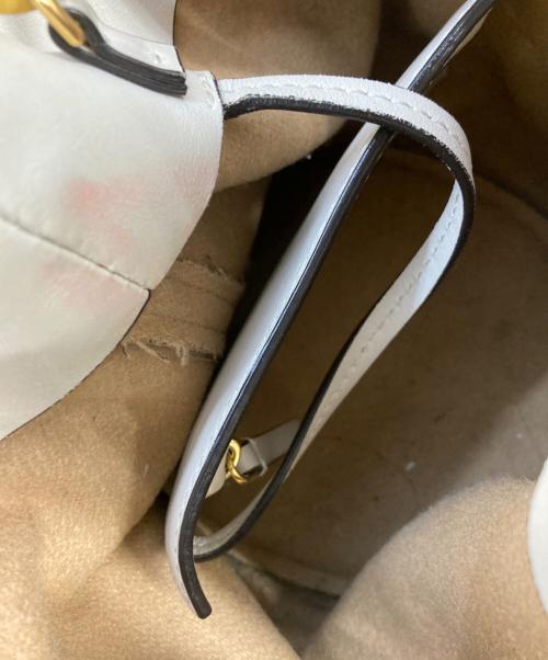 MARNI（マルニ）MARNI (マルニ) パニエ2WAYハンドバッグ ベージュの古着・服飾アイテム