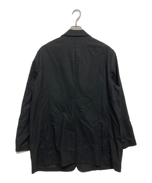 Graphpaper（グラフペーパー）Graphpaper (グラフペーパー) Wooly Cotton Twill Oversized Jacket　GL261-20048B ブラック サイズ:SIZE0の古着・服飾アイテム