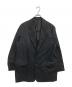 Graphpaper（グラフペーパー）の古着「Wooly Cotton Twill Oversized Jacket　GL261-20048B」｜ブラック