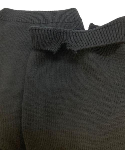 AMBUSH（アンブッシュ）AMBUSH (アンブッシュ) FELTED KNIT ZIP CARDIGAN　12115082 ブラック サイズ:SIZE XSの古着・服飾アイテム