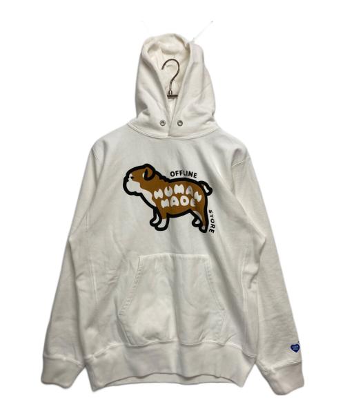 HUMAN MADE（ヒューマンメイド）HUMAN MADE (ヒューマンメイド) Exclusive Animal Hoodie  HM30CS064 アイボリー サイズ:SIZE Lの古着・服飾アイテム