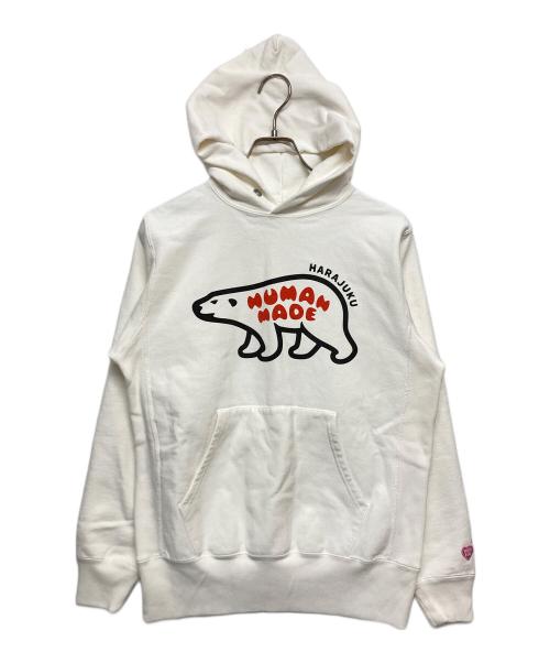 HUMAN MADE（ヒューマンメイド）HUMAN MADE (ヒューマンメイド) Exclusive Animal Hoodie   HM30CS063 アイボリー サイズ:SIZE Sの古着・服飾アイテム