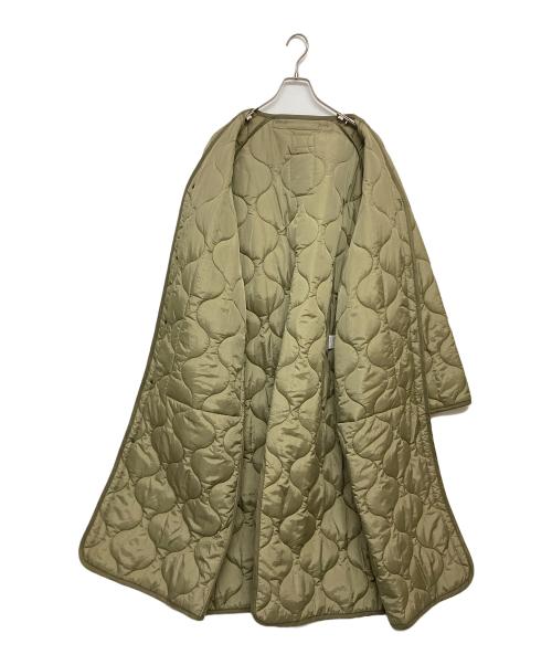 HYKE（ハイク）HYKE (ハイク) QUILED LINER COAT　232-17401 カーキ サイズ:SIZE XXLの古着・服飾アイテム
