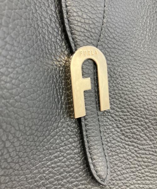 FURLA（フルラ）FURLA (フルラ) SOFIA M トートバッグ 8050560928155 ブラック サイズ:実寸参照の古着・服飾アイテム