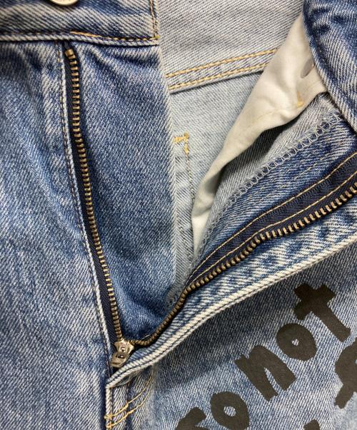 soduk（スドーク）soduk (スドーク) love books denim trousers 0425010804 インディゴ サイズ:Mの古着・服飾アイテム