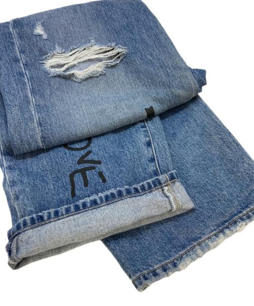 soduk（スドーク）soduk (スドーク) love books denim trousers 0425010804 インディゴ サイズ:Mの古着・服飾アイテム