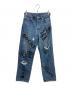 soduk（スドーク）の古着「love books denim trousers 0425010804」｜インディゴ