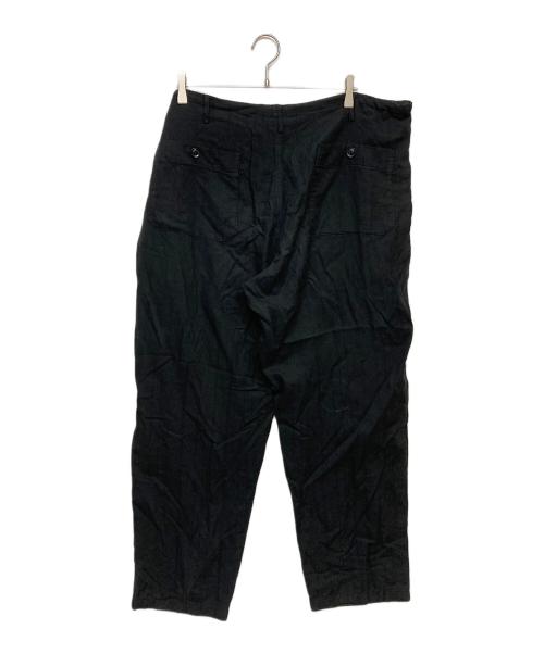 Y's for men（ワイズフォーメン）Y's for men (ワイズフォーメン) サイドラインオーバーパンツ　MD-P07-923 ブラック サイズ:SIZE3の古着・服飾アイテム