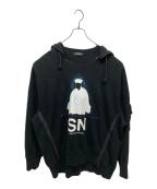 UNDERCOVERアンダーカバー）の古着「22SS Graphic Print Hoodie UC1B4808-3」｜ブラック