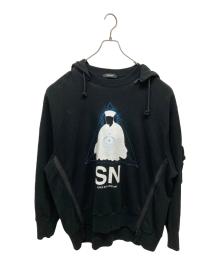 UNDERCOVER（アンダーカバー）の古着「22SS Graphic Print Hoodie UC1B4808-3」｜ブラック