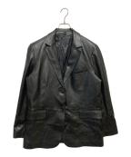 COACHコーチ）の古着「テーラードジャケット　CQ220」｜ブラック