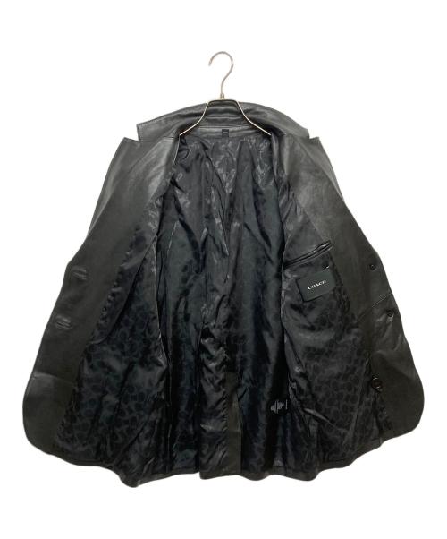 COACH（コーチ）COACH (コーチ) テーラードジャケット　CQ220 ブラック サイズ:SIZE Mの古着・服飾アイテム