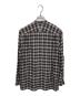 DAIRIKU (ダイリク) Ribbon Tie Check Shirt Black 23AW S-6 グレー サイズ:S 未使用品：18000円